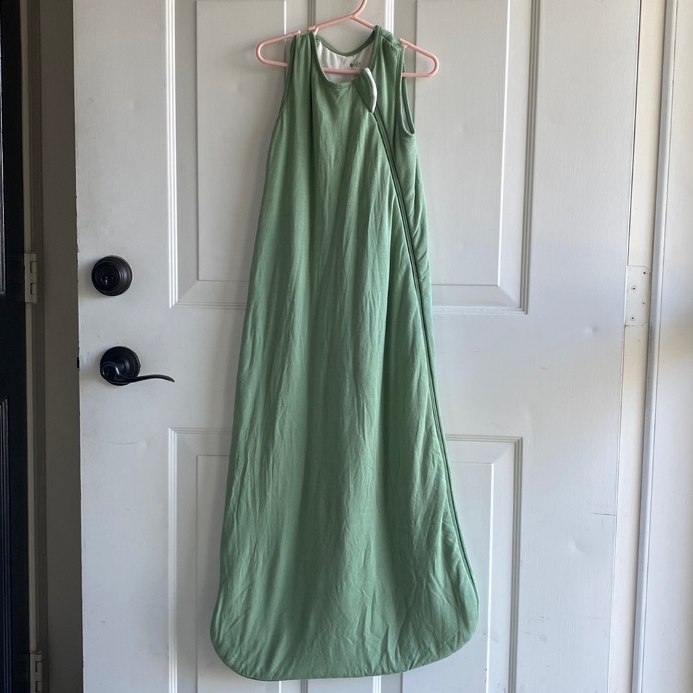 Kyte baby sleep sack in Matcha (discontinued color)